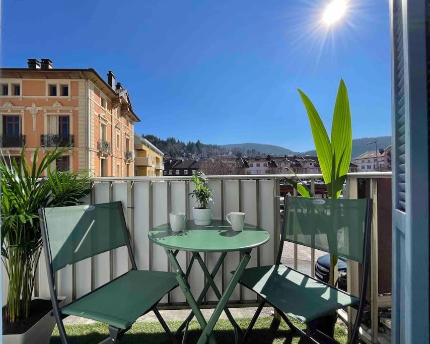 Grand Studio Confortable Situe En Centre Ville Gérardmer Eksteriør billede